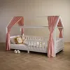Hausbett Himmel NENA im 2er Set in rosa - Betthimmel aus Produktbild-Vorschau 6