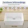 DeerValley Küchenspüle Keramik(60,5x40,8x20cm) – Farmhouse Produktbild-Vorschau 5