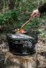 Petromax Feuergrill TG3, Gusseisen, Schwarz, 2-in-1 Grill- Produktbild-Vorschau 25