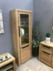Vitrine Regal Hochschrank Schrank Greta Wildeiche geölt Produktbild-Vorschau 4