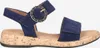 Gabor RHODOS Damen Sandalette - Riemchen Sandalen blau Produktbild-Vorschau 7