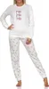 Normann Damen langarm Weihnachts Schlafanzug Pyjama mit Produktbild-Vorschau 1