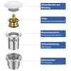 Homelody Wasserhahn Bad mit Universal Ablaufgarnitur Produktbild-Vorschau 15