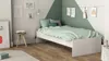 Lit d'enfant Tidy - 90 x 200 cm - blanc mat Voir les images du produit 3