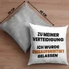 Trendation - Deko-Kissen mit Füllung 40x40 Ich Wurde Produktbild-Vorschau 4