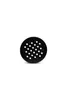 A black circular grate with multiple small holes is shown against a white background. Náhľad obrázku produktu