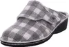 Finn Comfort Andermatt Damen Hausschuhe Grey, Karofilz NEU Produktbild-Vorschau 11