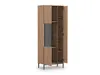 BETTSO Vitrine mit Glas Kommode Sideboard Highboard Schrank Produktbild-Vorschau 3