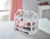 Mini Gewächshaus Shabby Pflanzhaus Wichtelhaus Produktbild-Vorschau 2