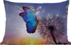 MuchoWow® Outdoor Kissen - Schmetterling - Sonnenuntergang Produktbild-Vorschau 1