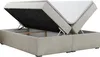 Boxspring bez čela BESS s úložným prostorem - 200x200 cm - Náhled obrázku produktu 4