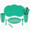 LS-LebenStil Camping Geschirr Picknick-Set 31-teilig Produktbild-Vorschau 2