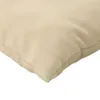 Palettenkissen 3-tlg. Beige Oxford-Gewebe Produktbild-Vorschau 7