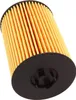 A close-up studio shot of an oil filter. Voir les images du produit