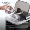 AREBOS Machine à glaçons 12 kg 24 h 8 glaçons en 10 min Voir les images du produit 9