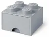 LEGO Aufbewahrungsbox 4 mit Schublade - grau Produktbild-Vorschau 6