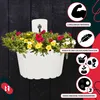 KOTARBAU® Jardinière Balcon Pot de fleurs mural 20x14cm H : Voir les images du produit 8