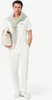 Lacoste Short Sleeved Ribbed Collar Couleur Blanc Voir les images du produit 4