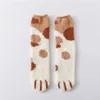 INF Flauschige Katzensocken mit Katzenpfoten 6 verschiedene Produktbild-Vorschau 5