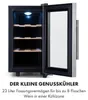 Klarstein Weinkühlschrank, Getränkekühlschrank Schmal, 1 Produktbild-Vorschau 3