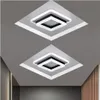 Lampa Sufitowa Led Plafon Czarny Kwadratowa Nowoczesna 24W Podgląd zdjęcia produktu 8