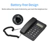 A black corded telephone is shown on a white background, with a close-up inset of the phone line connection. Náhľad obrázku produktu