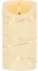 LED Kerze mit Lichterkette "Cynthia" 15cm Produktbild-Vorschau 2