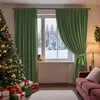Samt Vorhänge mit Pompon 2er Set Verdunkelungsvorhänge mit Produktbild-Vorschau 7