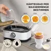 GOURMETmaxx Cuit-œufs design pour 6 œufs avec bol doseur & Voir les images du produit 3