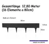 BigDean 12,8 m Rasenkante mit 16 Elemente á 80 cm - Produktbild-Vorschau 2