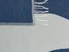 BELIANI Decke Blau und Hellgrau 130 x 170 cm mit Fransen Produktbild-Vorschau 6