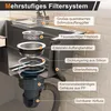 Vstavaný drez Merax 75 x 45 cm z nehrdzavejúcej ocele s Náhľad obrázku produktu 6