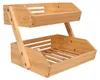 Relaxdays Obst Etagere Bambus, 2 Etagen, HBT 26,5x30x25 cm, Produktbild-Vorschau 8