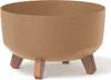 A brown planter pot with three legs, shown against a white background. Anteprima dell’immagine prodotto