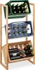 Relaxdays Drankenrek, hoogte x breedte x diepte: 112 x 58 x Productafbeelding-voorbeeld 1