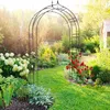 Relaxdays Rosenbogen mit Spitze, HxBxT:242x138x35,5cm, Produktbild-Vorschau 5
