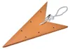 Clayre & Eef Hängender Stern 45x15x45 cm Gelb Papier Produktbild-Vorschau 2
