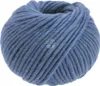 A ball of blue yarn on a white background. Produktbild-Vorschau