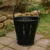 Kominek metalowy 38,5 cm z trzema nogami do ogrodu/tarasu Podgląd zdjęcia produktu 14