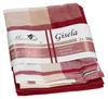 3tlg Set Geschirrtuch Gisela rot 45x65cm 100% Baumwolle Produktbild-Vorschau 2