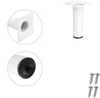 4er Set Möbelstützen Weiß Möbelbeine Höhe 100mm Möbelfüße Produktbild-Vorschau 2