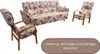 Couch plus zwei Sessel BOSTON Sofa mit Schlaffunktion Produktbild-Vorschau 1