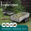 TRAILERKRAFT® Anhängernetz Feinmaschig 2x3,5m schwarz - Produktbild-Vorschau 6