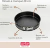 Zenker 6504, Rozkládací forma na dort, Kulatý, 230 °C, Náhled obrázku produktu 10
