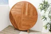 Massiver Gartentisch EMPIRE TEAK Ø120cm natur Teakholz Produktbild-Vorschau 7