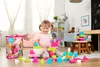 Sáček na stavebnice Mega Bloks růžový (80 dílků) Náhled obrázku produktu 33