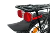 Close-up of the rear of a bicycle, focusing on the taillight and fender. Produktbild-Vorschau