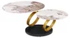 riess-ambiente Couchtisch DANCING RINGS weiß braun gold Produktbild-Vorschau 7