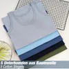 3/6 Pack Jungen Unterhemd 100% Baumwolle Tank Top Kinder Produktbild-Vorschau 4