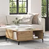 vidaXL Couchtisch Artisan-Eiche 80 x 80 x 36,5 cm Produktbild-Vorschau 3